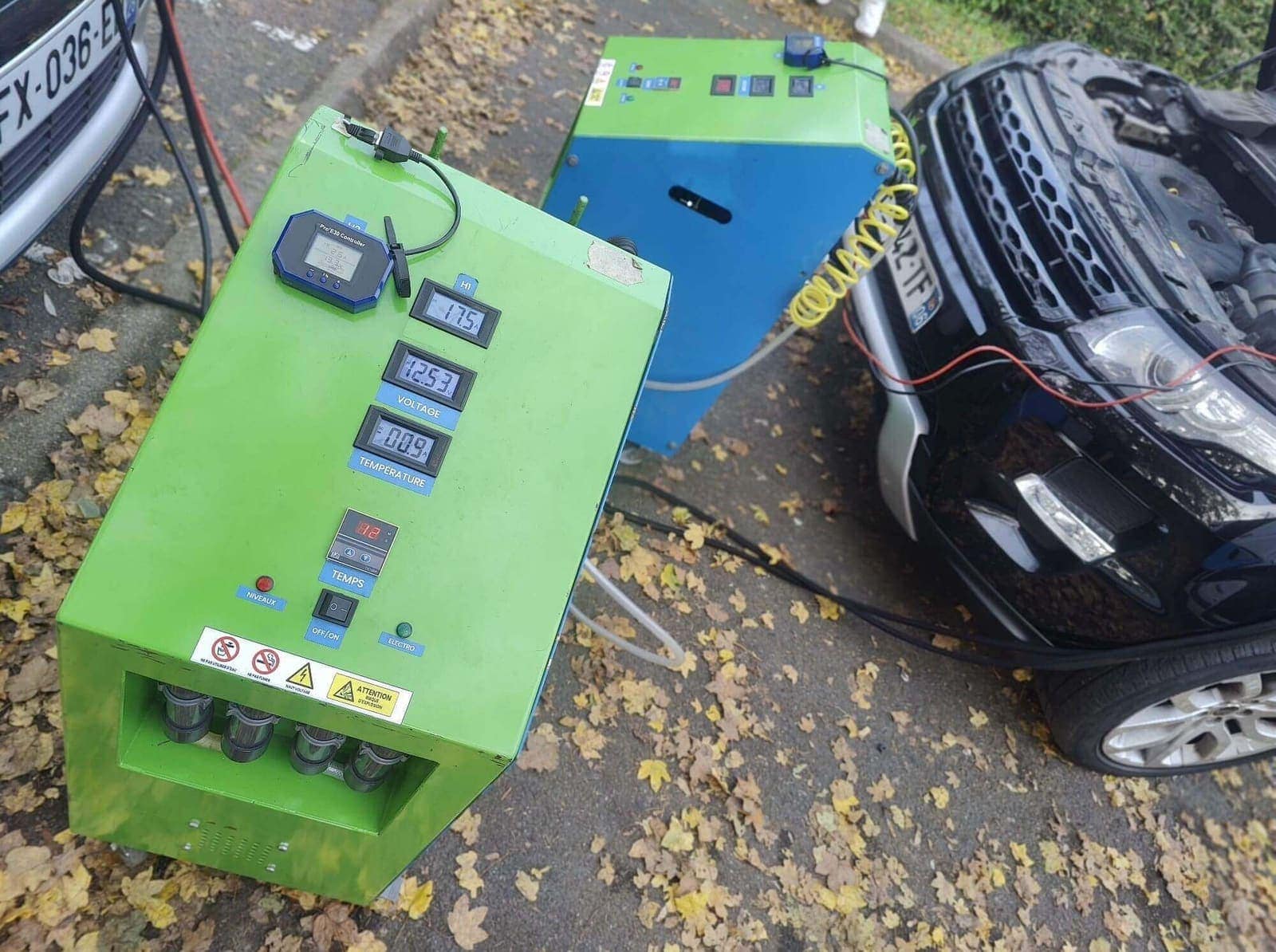 Nettoyage moteur en atelier